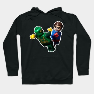 Bucky Barnes Vs Hydra Soldier Hoodie